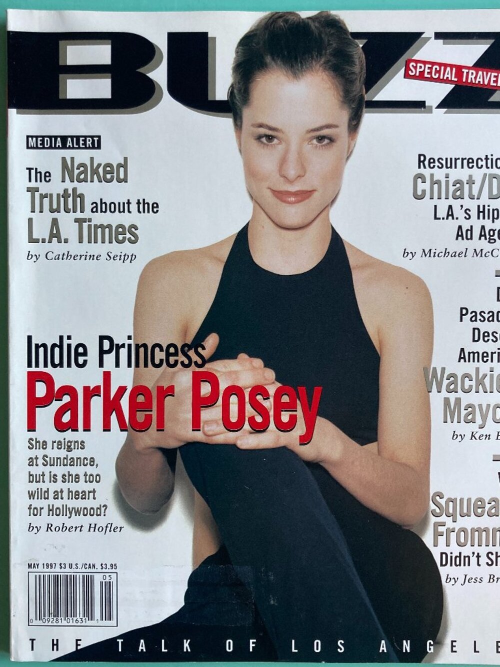 Parker Posey Buzz The Talk of Los Angeles Magazine May 1997 Address Residue